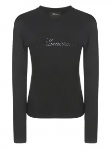 Футболка с логотипом Blumarine, черный