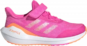 Кроссовки Adidas EQ21 Run Velcro J 'Screaming Pink', розовый