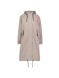 Didriksons Длинное пальто Астрид пепельно-коричневого цвета