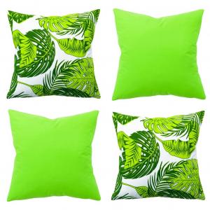 Набор «Амилиан» из 4 предметов размером 45x45 см и 18x18 дюймов; Декоративная подушка, декоративная подушка с наполнением наволочкой; Диванная подушка для украшения детской гостиной Amilian, зеленый