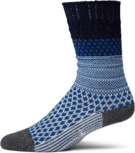 Повседневные носки Popcorn Cable Crew Smartwool, цвет Deep Navy