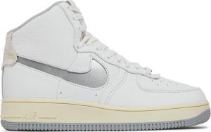 Кроссовки Nike Wmns Air Force 1 High Sculpt 'White Light Smoke Grey', белый