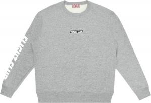 Толстовка Flight Club Oversized Logo Crewneck 'Gray', серый