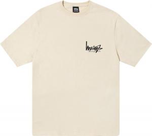Футболка Stussy Flipped Tee 'Putty', кремовый