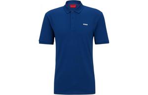 Футболка поло мужская синяя HUGO BOSS