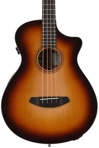 Аккустико-электрический бас-гитара Breedlove Organic Solo Pro Dreadnought Concerto CE - Edgeburst