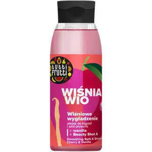Разглаживающее масло для ванны и душа, 400 мл Tutti Frutti Wiśnia wio
