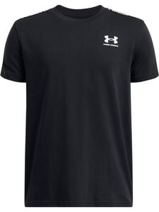 Спортивная футболка Icon Taped T-Shirt черного цвета Under Armour