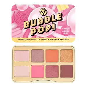 Палитра прессованных пигментов W7 Bubble Pop!, 8,8 гр