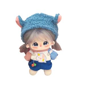 Очень милая и очаровательная кукла из хлопка плюшевая кукла высотой 20см Love of wormwood, Lina-Chan Overalls