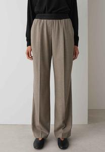 Брюки OPUS HIGH RISE LONG WIDE FIT PEPITA, Cocoa/Brown