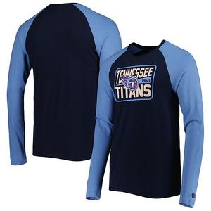Мужская футболка с длинным рукавом Tennessee Titans New Era