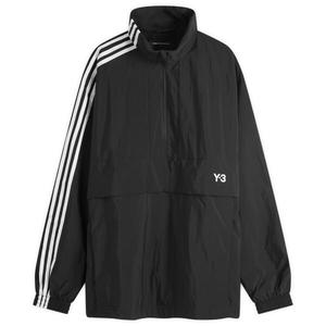 Куртка Adidas Y-3 3-Stripes Nylon Shell 1/2 Zip, черный