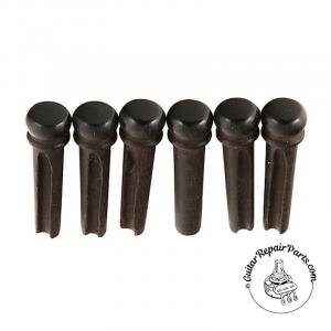 Штифты моста Taylor 7250 (6 шт.) - черное дерево 7250 bridge pins, set of 6