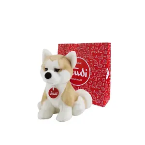 Коллекция животных Милый пёс акита, плюшевые куклы Хатико высотой 22см/38см TRUDI, 22663 Akita Hachiko