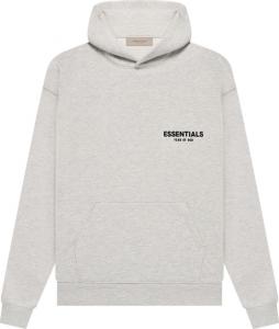 Худи Fear of God Essentials Hoodie 'Light Oatmeal', серый