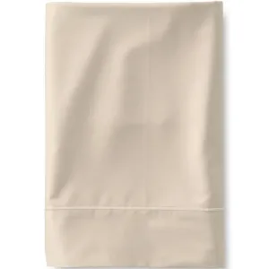 Простыня из высококачественного сатина Supima с плотностью 400 TC Lands' End, Light Tan