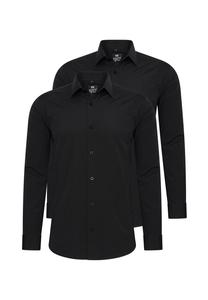 Рубашка (2 шт) приталенного кроя RUSTY NEAL, черный