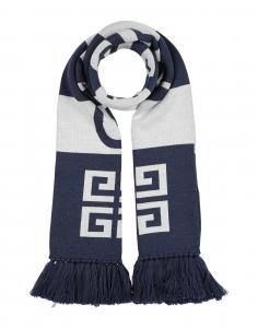 Шарф Givenchy, темно-синий