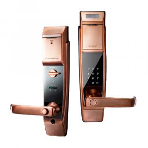 Электронный замок Securam M8, биометрический, бронзовый