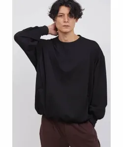 Футболка с длинным рукавом и круглым вырезом Motion Volume Tornado Mart, цвет Black