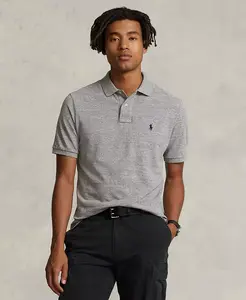 Мужская классическая поло с сетчатой тканью Polo Ralph Lauren, синий