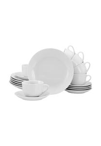Сервиз кофейный Creatable Luna, 18 штук, белый