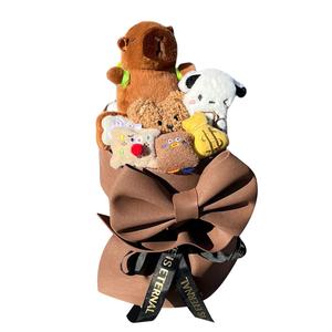 Плюшевая кукла с бантом в виде букета, 24 см Whoops