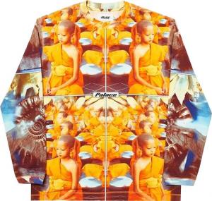 Лонгслив Palace Mantra Longsleeve 'Orange', оранжевый