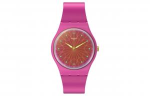 SWATCH Унисекс красные часы SO28P110