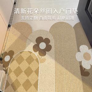 Budis Ковер 140х180 см для прихожей, грязезащитный, отсекающий влагу, Huarui, цвет Coffee