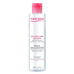 Нежный мицеллярный флюид 200мл Topicrem,Gentle Cleansing Water