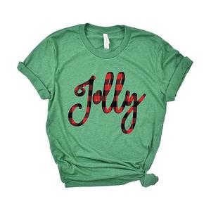 Джерси с коротким рукавом и клетчатым принтом Simply Sage Market, Grass