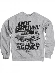 Свитер Back To The Future, серый