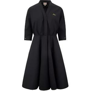 Платье с длинными рукавами женское черное Evisu