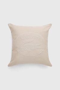 Декоративный чехол на подушку L Бежевый 45 x 45 см Lacoste, бежевый