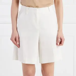 Льняные шорты свободного кроя Vistula Marella, белый