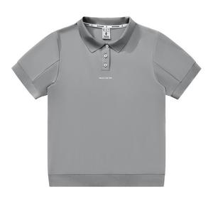Yazhuan Series Polo Shirt Unisex Gray Skechers, серый