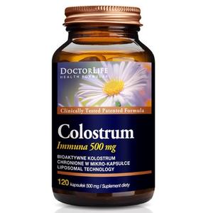 Colostrum Immunab Bio-Active Colostrum 500 мг Пищевая добавка 90 капсул Doctor Life