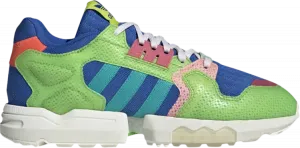 Кроссовки Adidas Parley x ZX Torsion 'Aqua Solar Green', синий