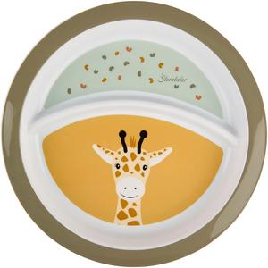Тарелка Сафари для детей Sterntaler, бледно-зеленый