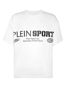 Футболка с логотипом Plein Sport, белый