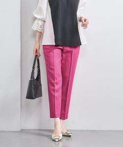 Узкие брюки из полиуретана United Arrows, цвет Pink