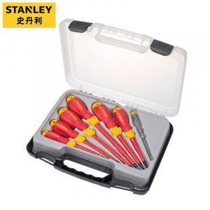 Stanley Набор отверток VDE, 7 предметов, набор инструментов для электрика, набор отверток STMT60175-23