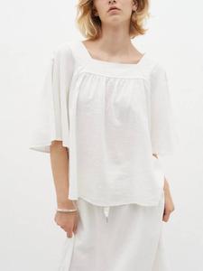 Топ Ellie из льняной смеси InWear, White