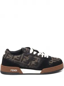 Кроссовки Match FENDI, коричневый