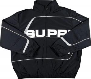 Куртка Supreme S Paneled Track Jacket 'Black', черный