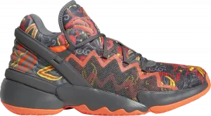 Кроссовки Adidas D.O.N. Issue #2 'Floral', серый