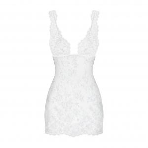 Платье-комбинация Skims Lace Mini Slip, белый