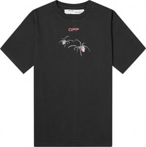 Футболка Off-White Arachno Arrow Short-Sleeve T-Shirt 'Black/Bordeau', черный